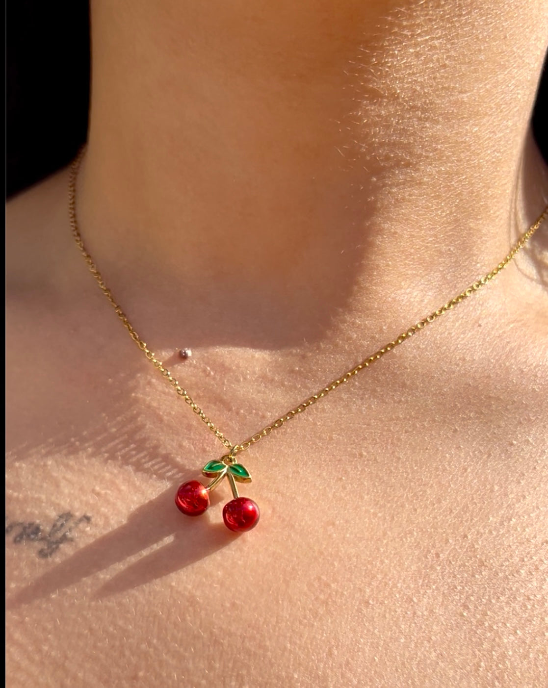🍒 Cherry Charm Necklace 🍒
