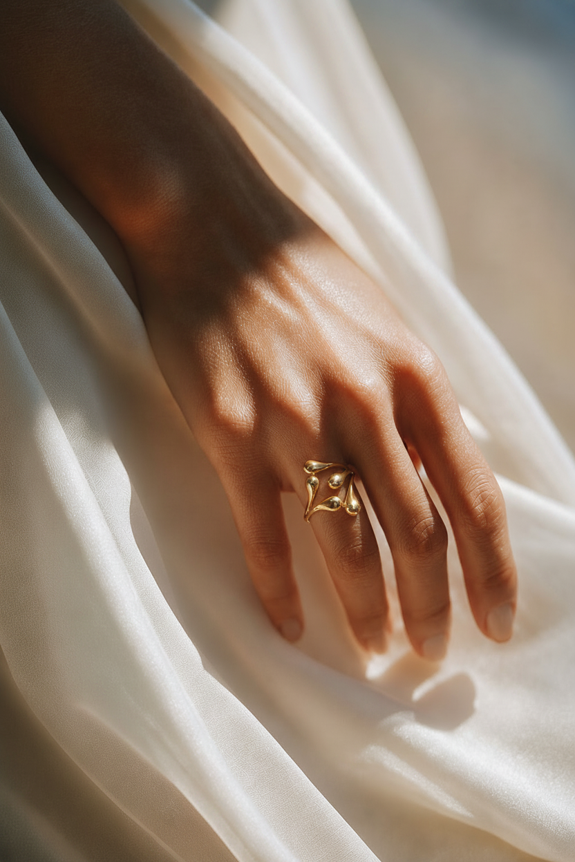 Molten muse ring