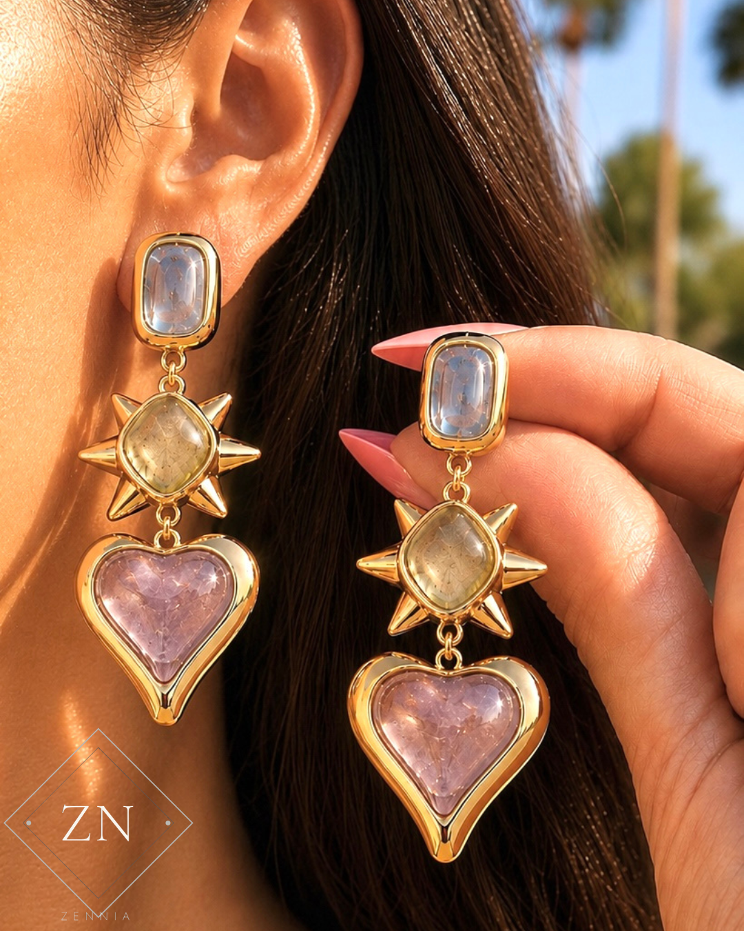 Aurora Heart Drops