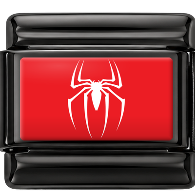 Black Red Spider Charm