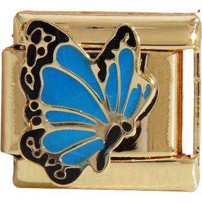 Blue Butterfly Italiancharm