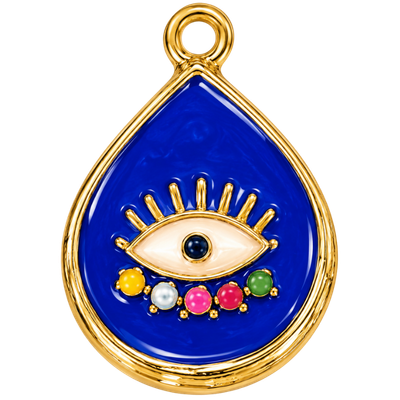 Blue Rainbow Evil Eye
