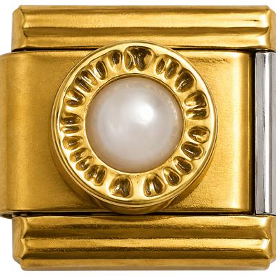 Circle Pearl Gold