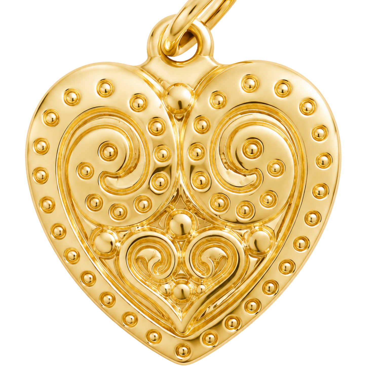 Filigree Heart Charm