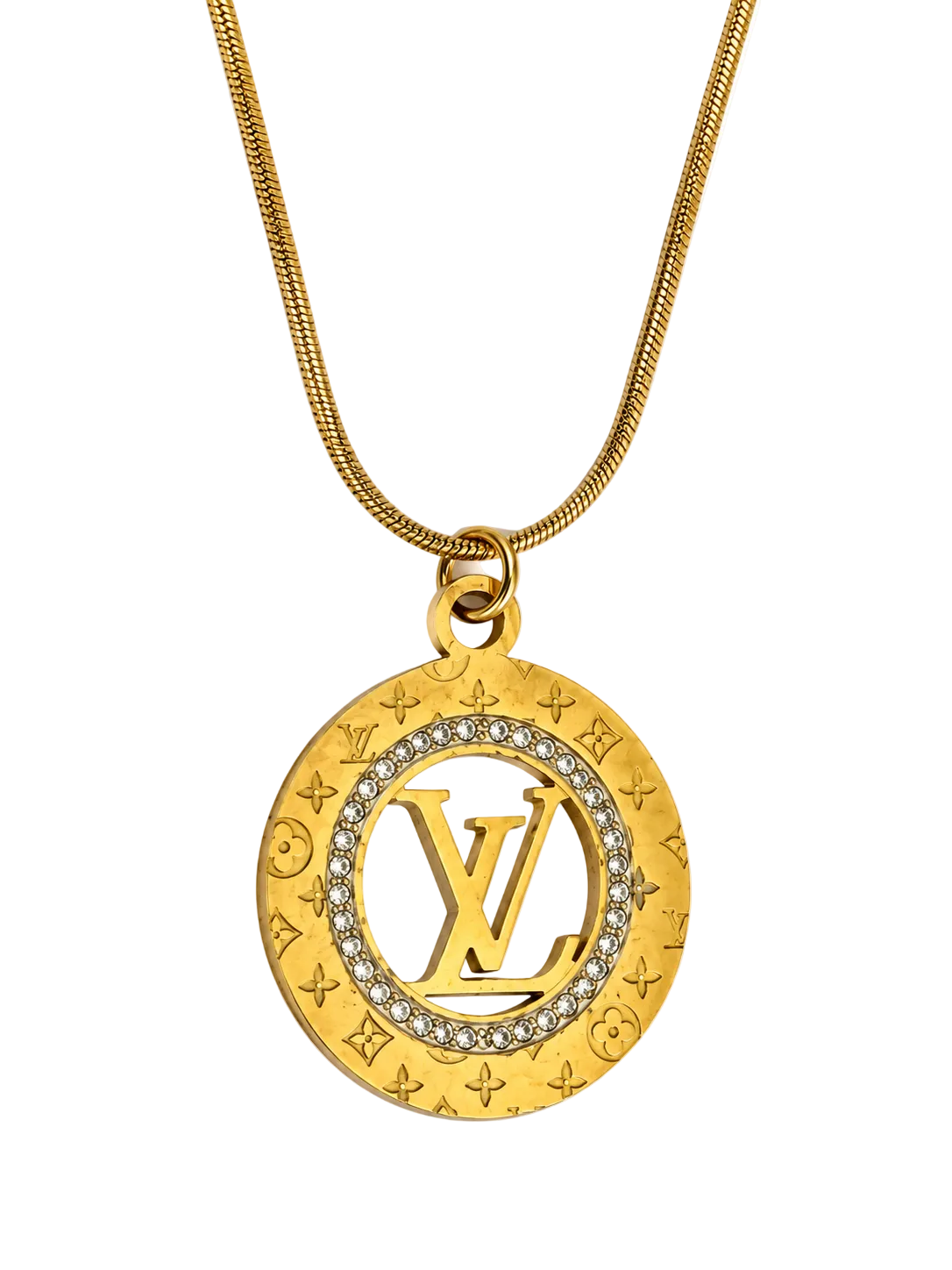 Halo Monogram Necklace