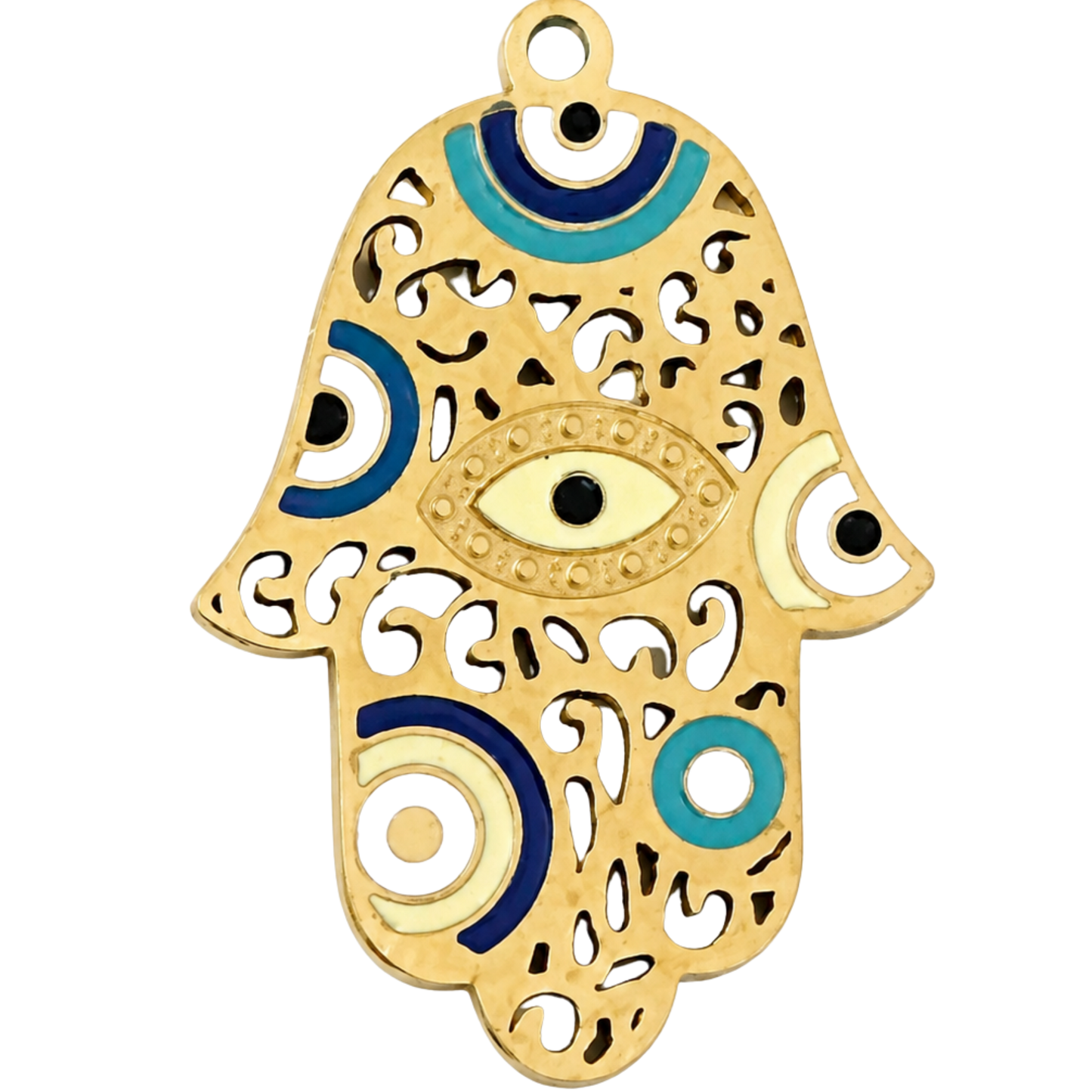 Hamsa Eye Charm