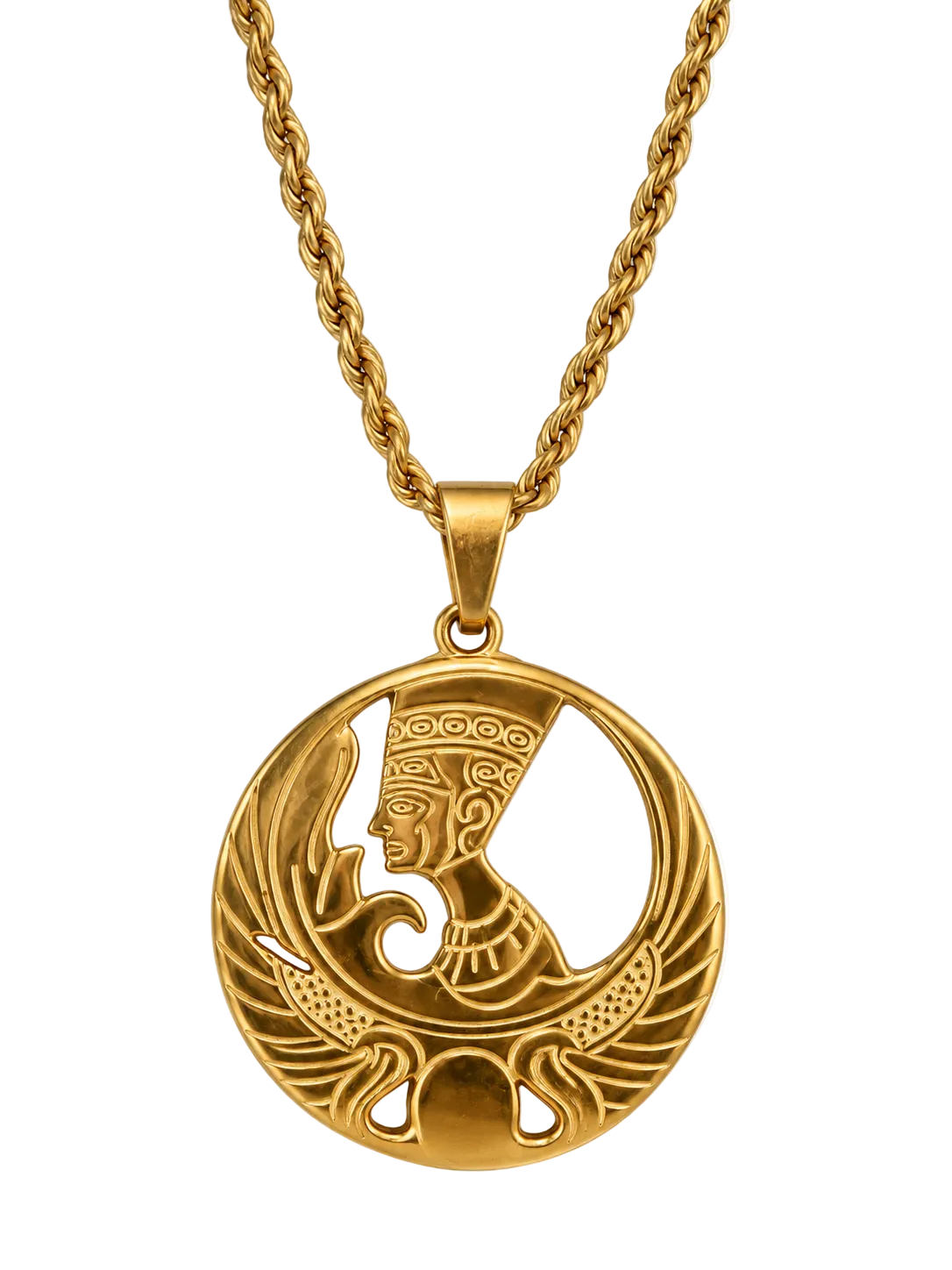 Nefertiti Crest Necklace