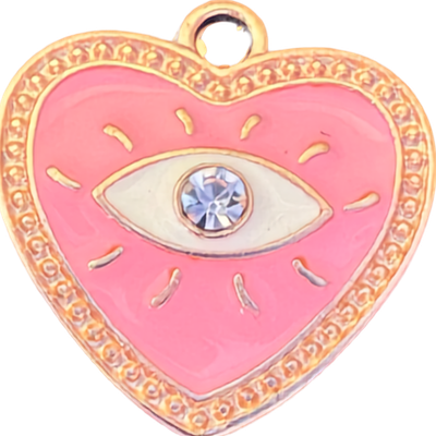 Pink Eye Heart