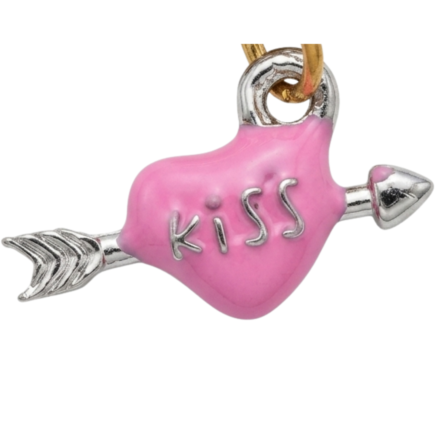 Pink Kiss Arrow Heart