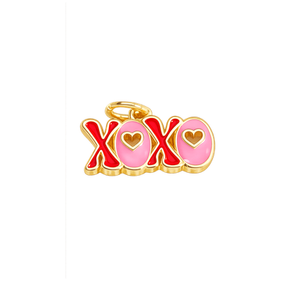 Pink XOXO Charm
