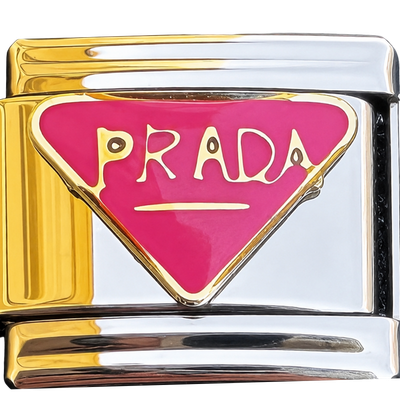 Prada Pink Triangle