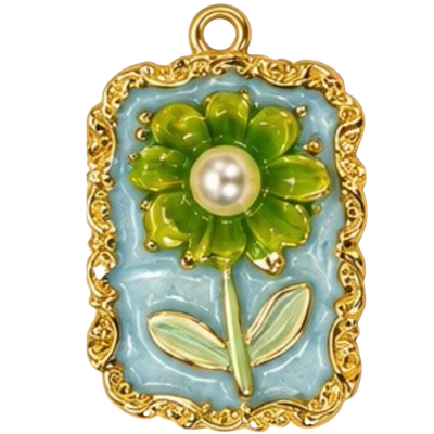 Sage Blue Pearl Flower