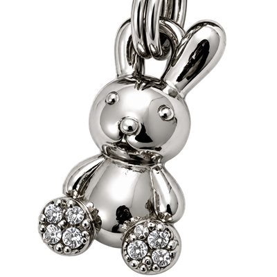 Silver Bunny Crystal