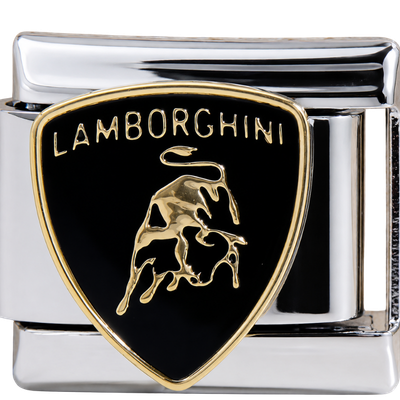Silver Gold Lamborghini Charm