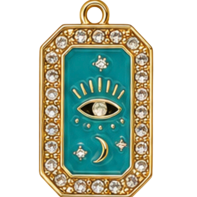 Teal Mystic Eye Tarot