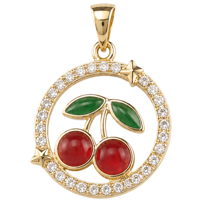 Framed Cherry Charm