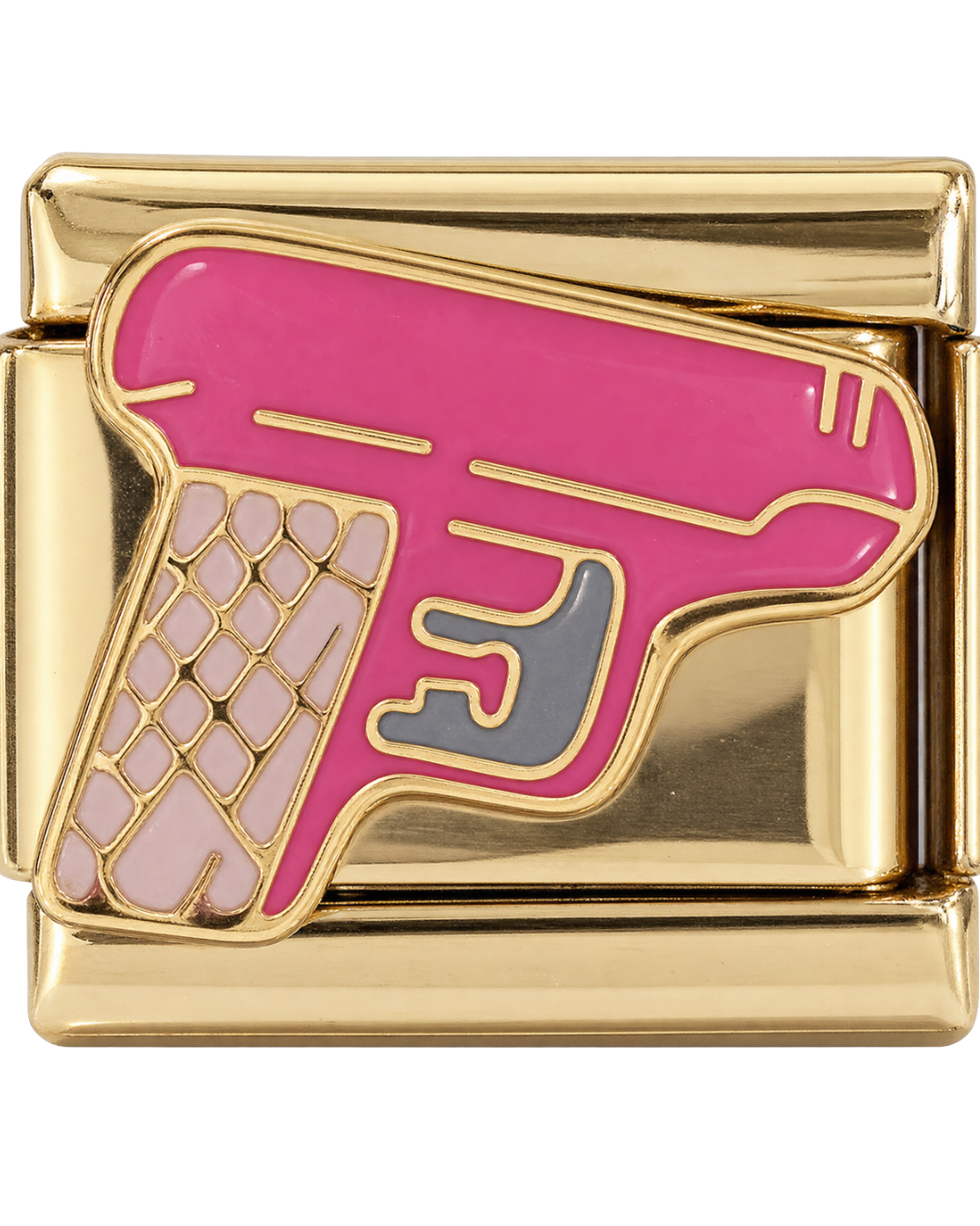 Pink Water Gun Charm