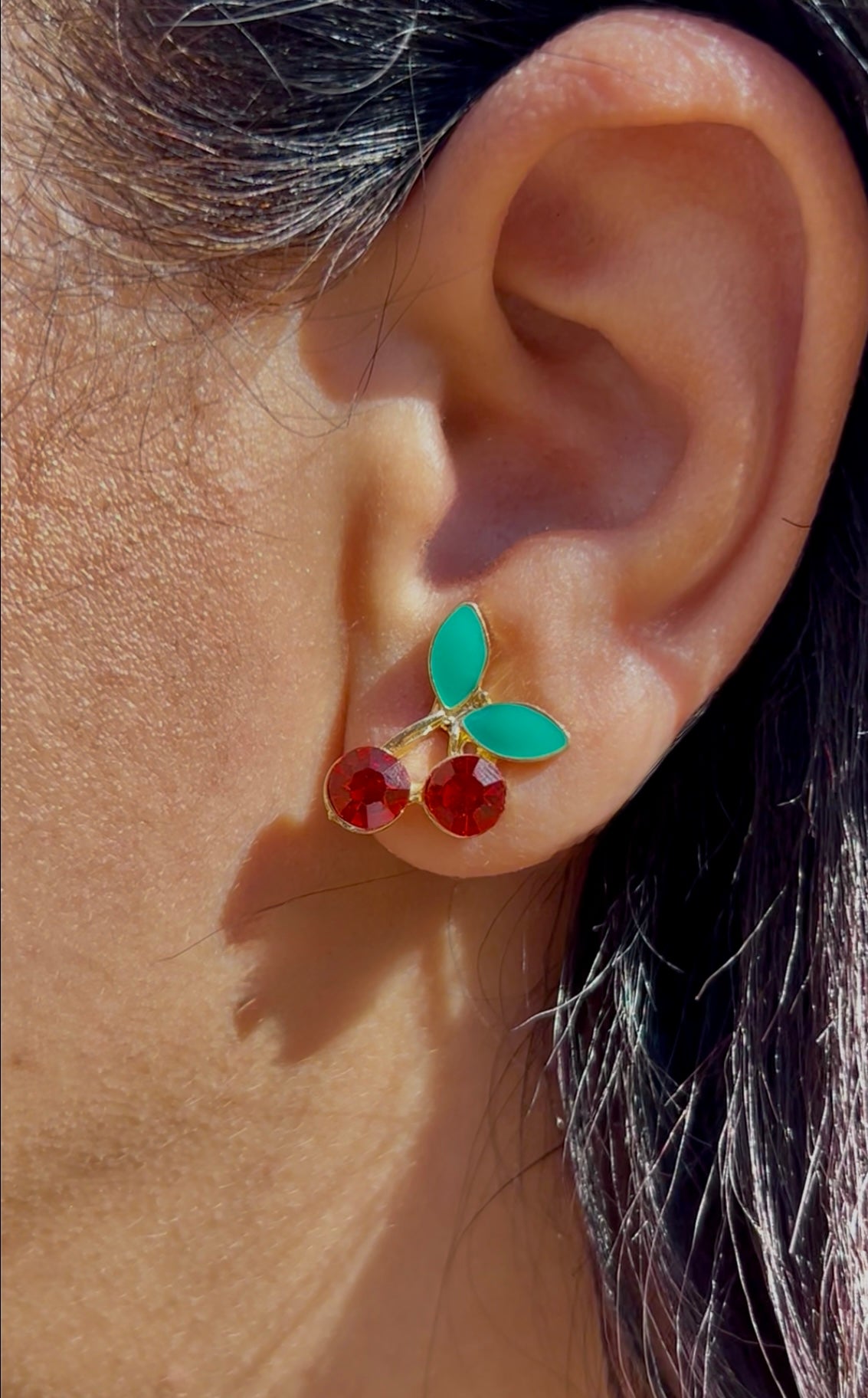 🍒 Cherry Stud Earrings 🍒