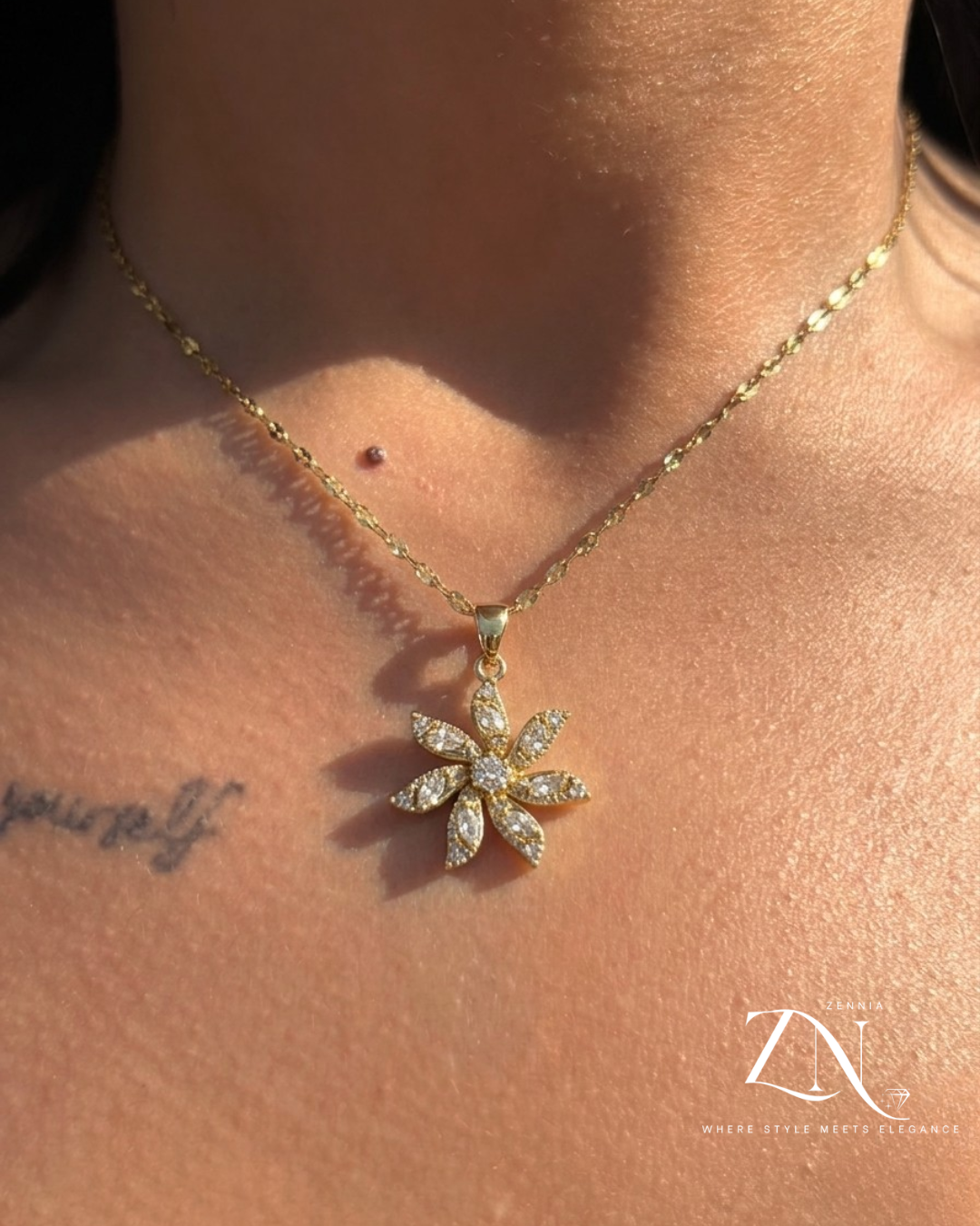 Golden Bloom Necklace