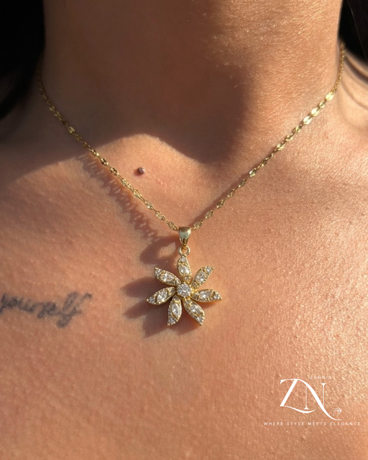 Golden Bloom Necklace