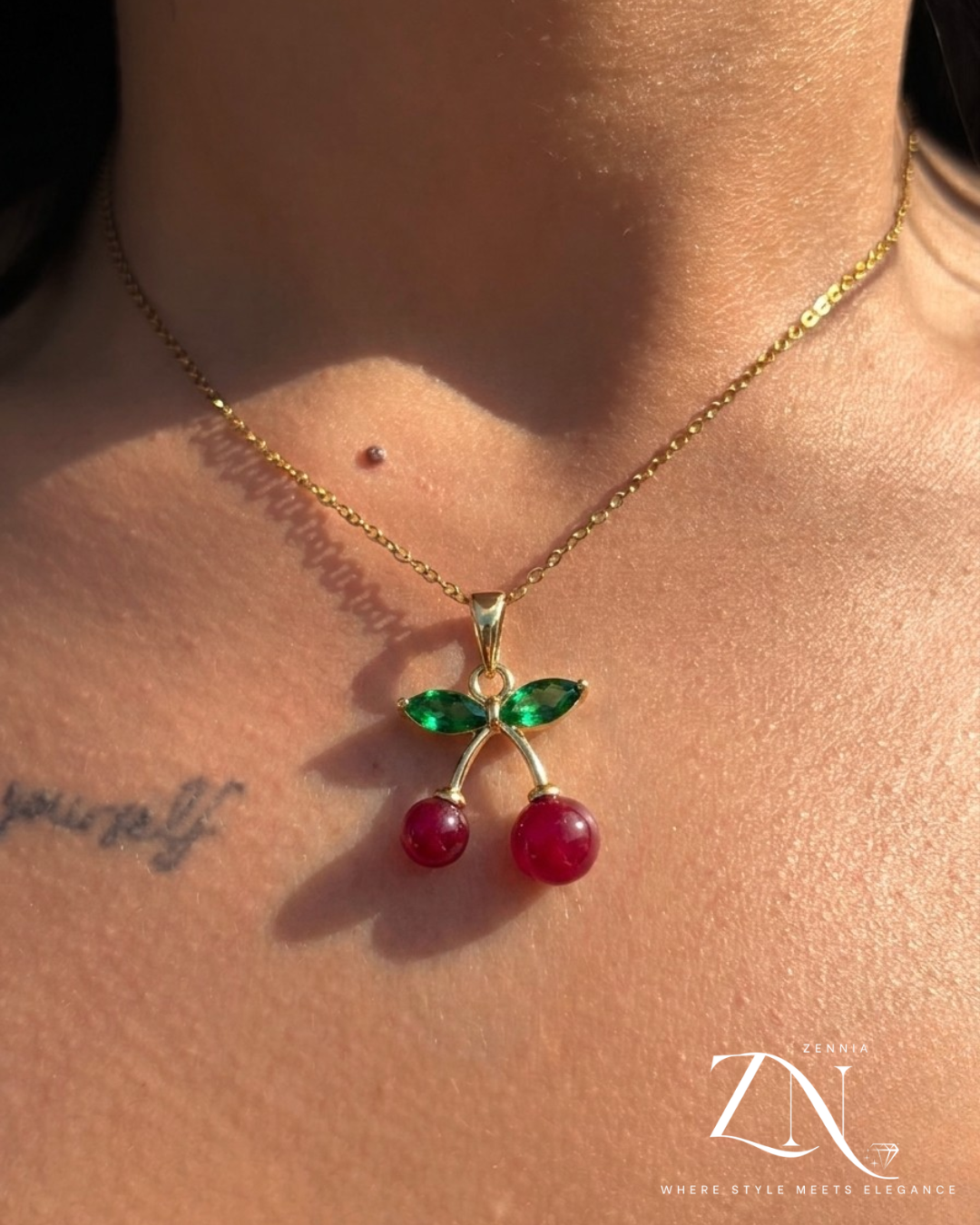 Cerise Luxe Necklace