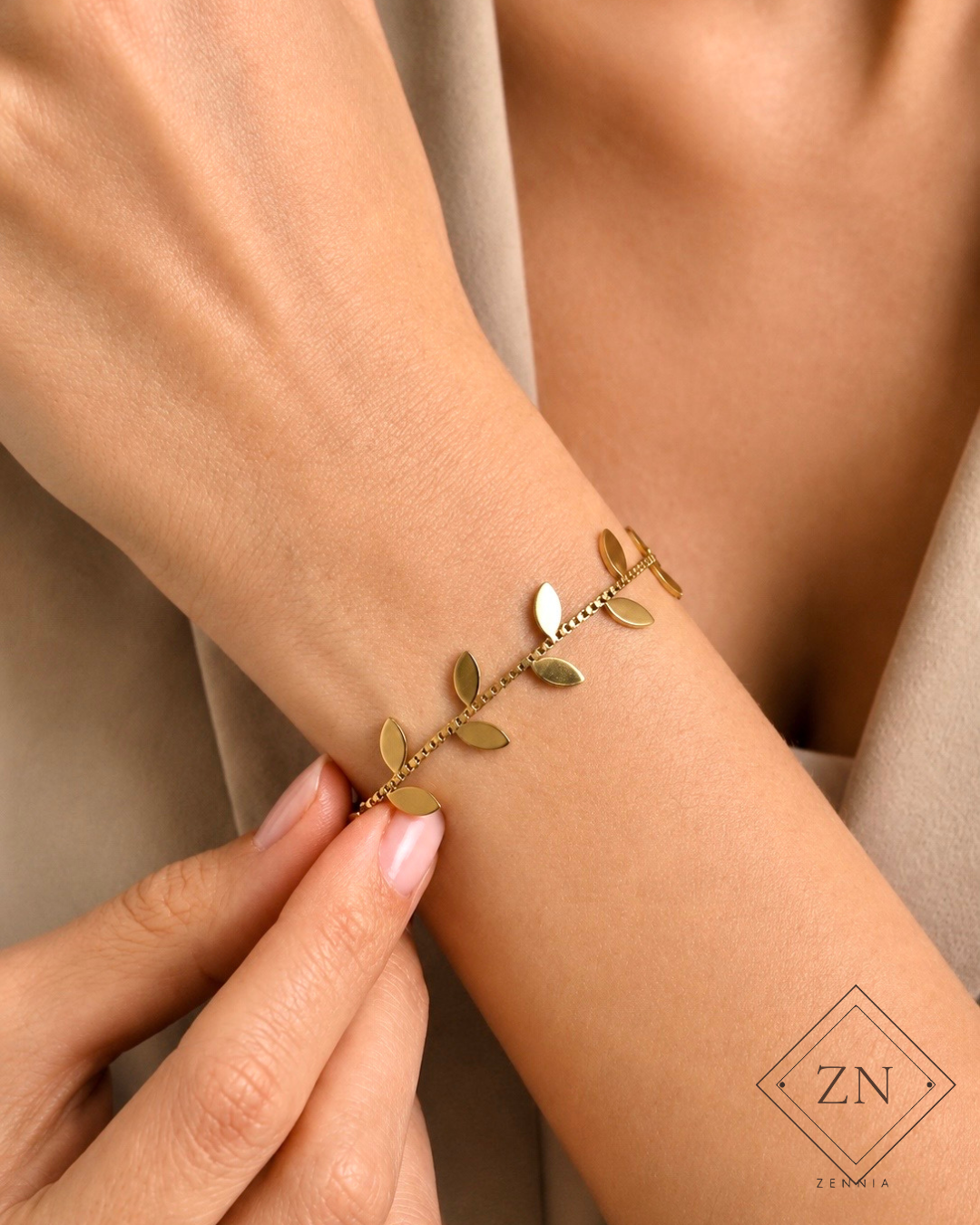 Olive Branch Bracelet