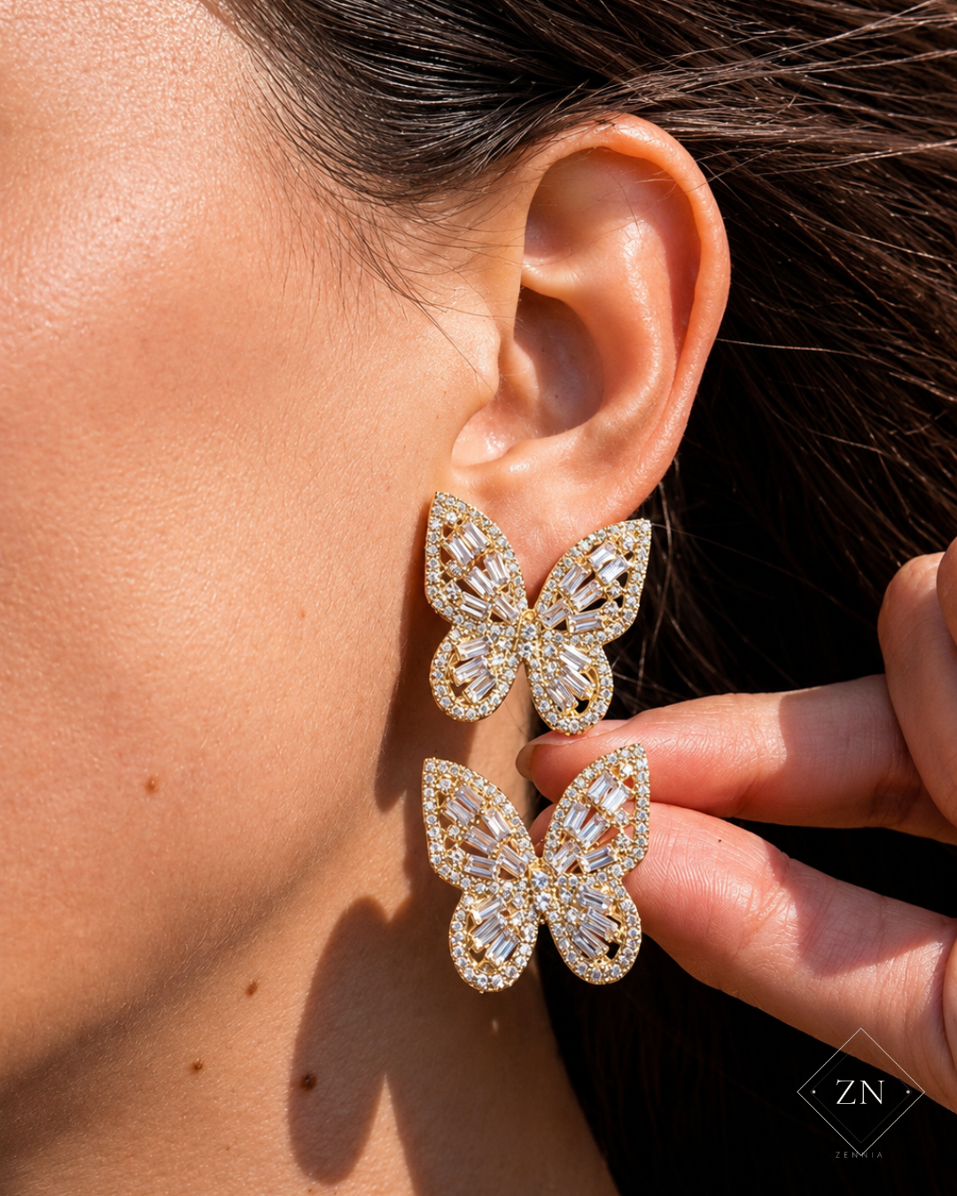 The Shining Butterflies Earrings