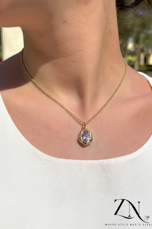 Amethyst Glow Necklace