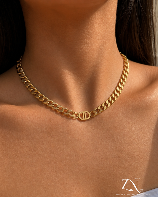 Bold Chain-Link Necklace