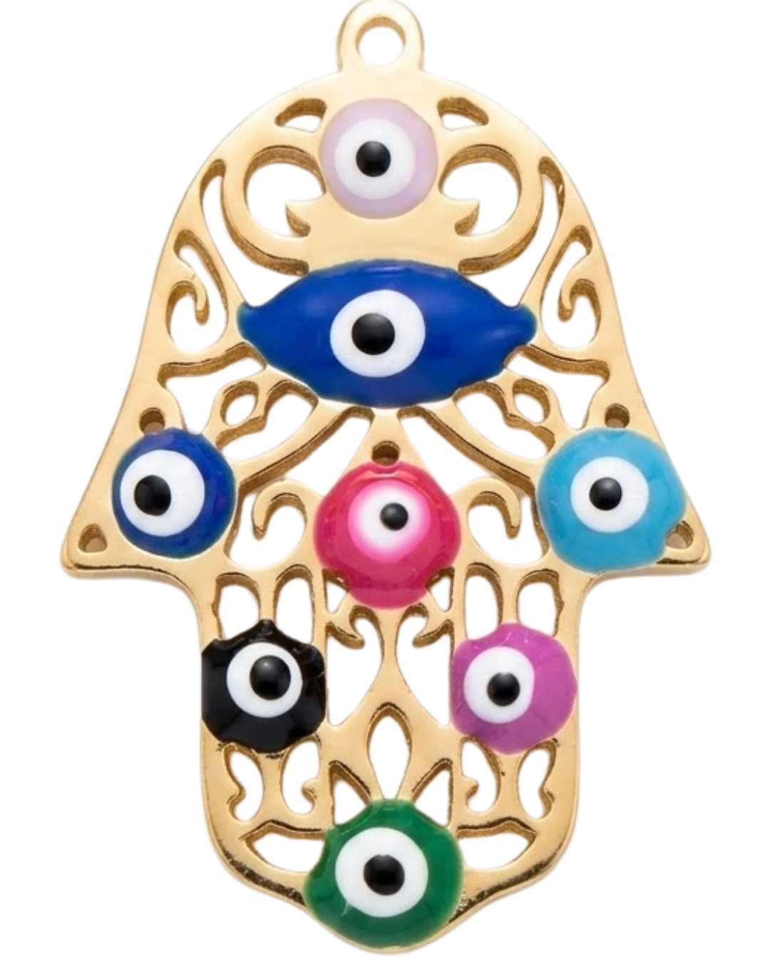 Hamsa Eye Charm