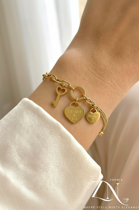 Golden locket Bracelet