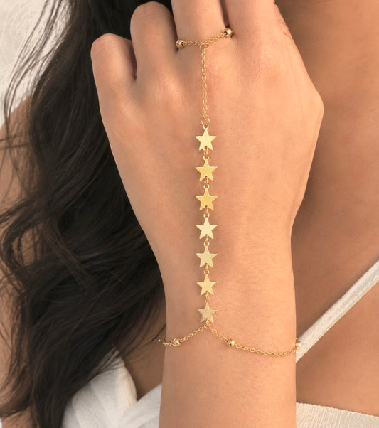 Celeste Star Hand Chain