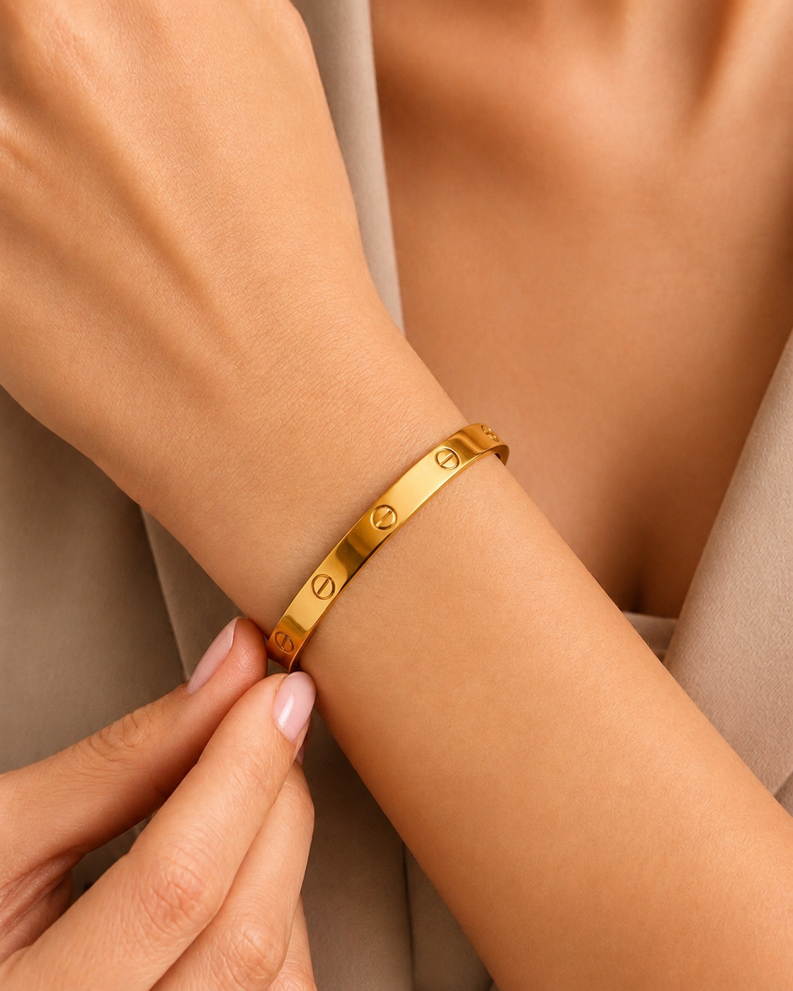 Luxury-Inspired Bangle