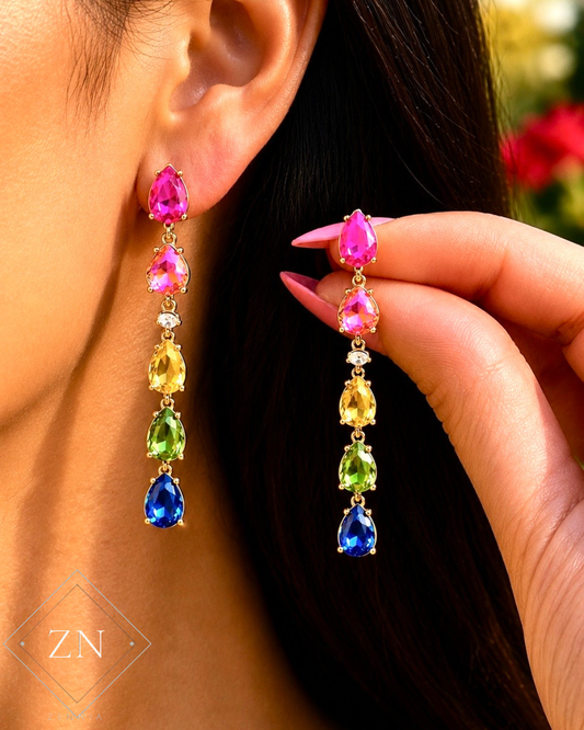 Prism Cascade Earrings