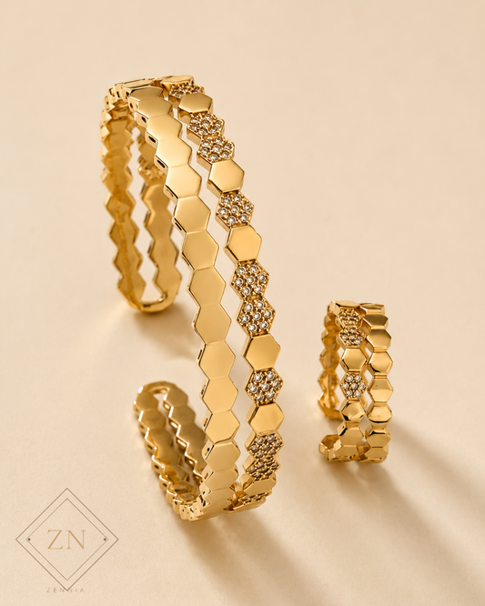 Golden Honeycomb set