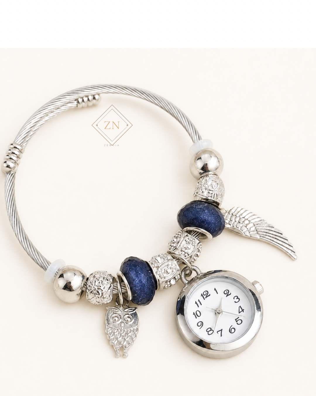 Timepiece Charm Bracelet