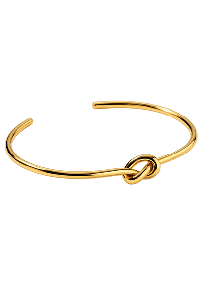 Vow Gold Knot Cuff