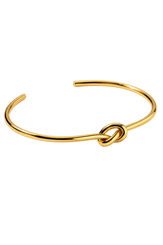 Vow Gold Knot Cuff