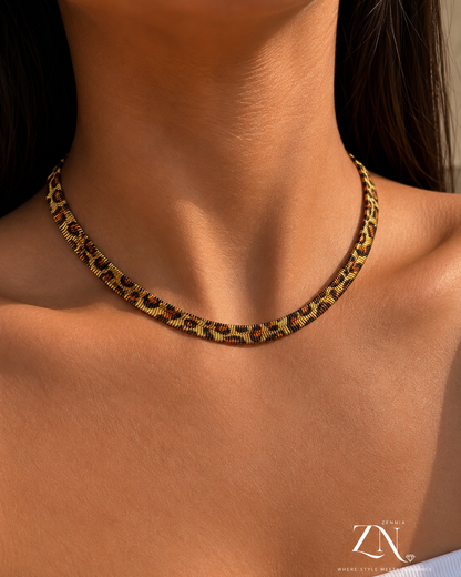 Leopard Collar Necklace