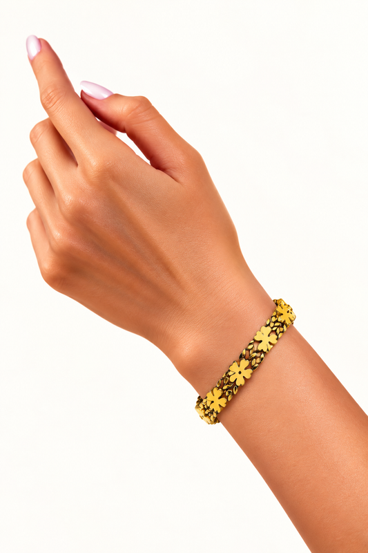 Fortuna Four-Leaf Clover Bracelet