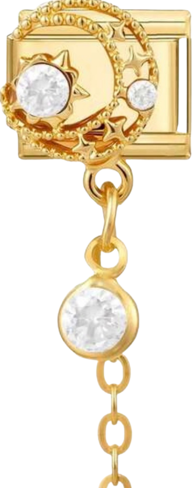Celestial Moon & Diamond Drop