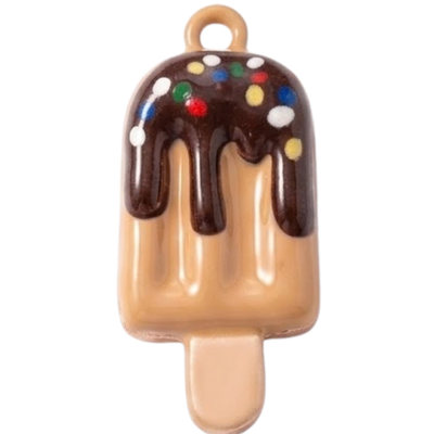 Chocolate Popsicle Charm