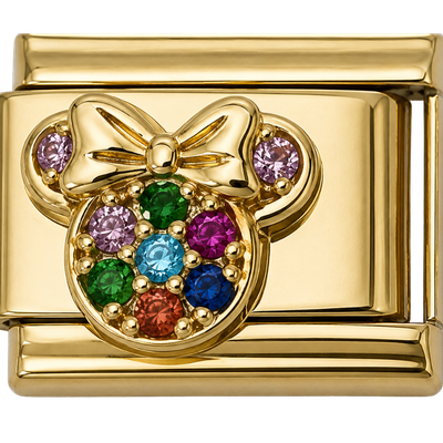 Crystals Minnie Mouse Charm