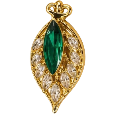Emerald Leaf Crystal
