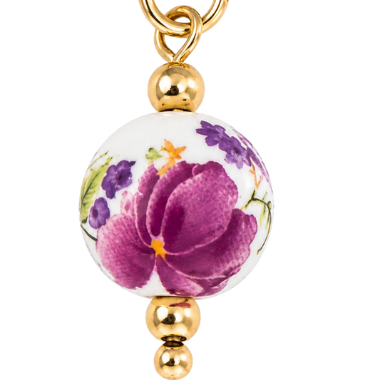 Floral Ball Charm
