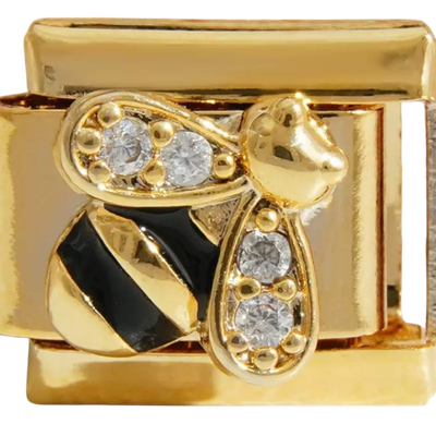 Gold Bumblebee Charm