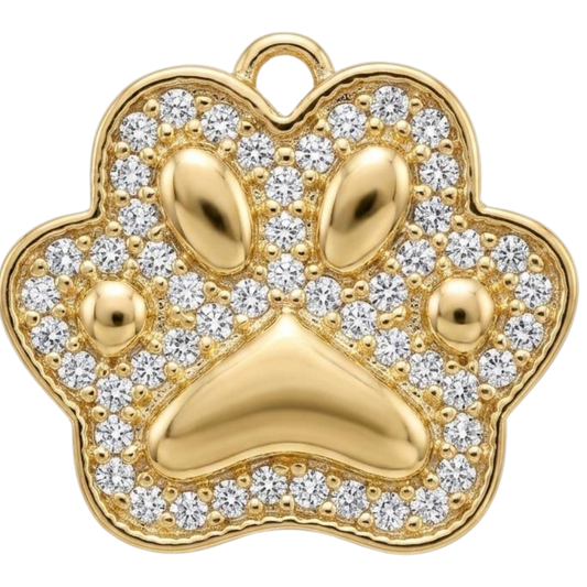 Gold Crystal Paw