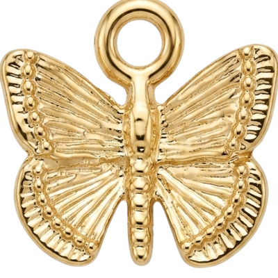 Gold Engraved Butterfly