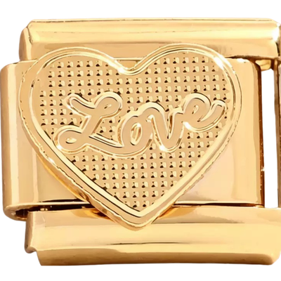 Gold Engraved Love
