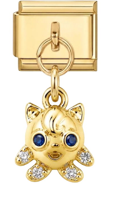 Gold Jigglypuff Hanging Charm